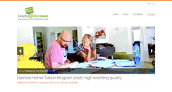 Desktop Screenshot of learn-german-home-tuition.com