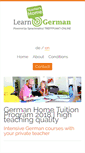 Mobile Screenshot of learn-german-home-tuition.com